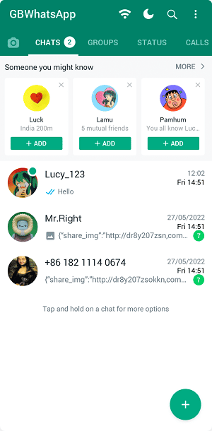 GB WhatsApp Téléchargement
