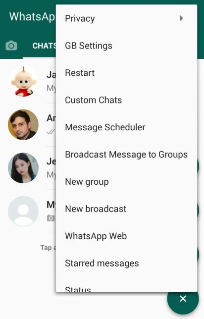 WhatsApp GB Télécharger Nouvelle Version